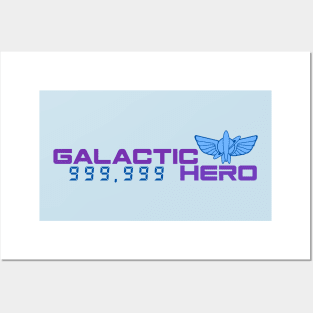 Galactic Hero Posters and Art